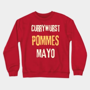 German Currywurst red Crewneck Sweatshirt